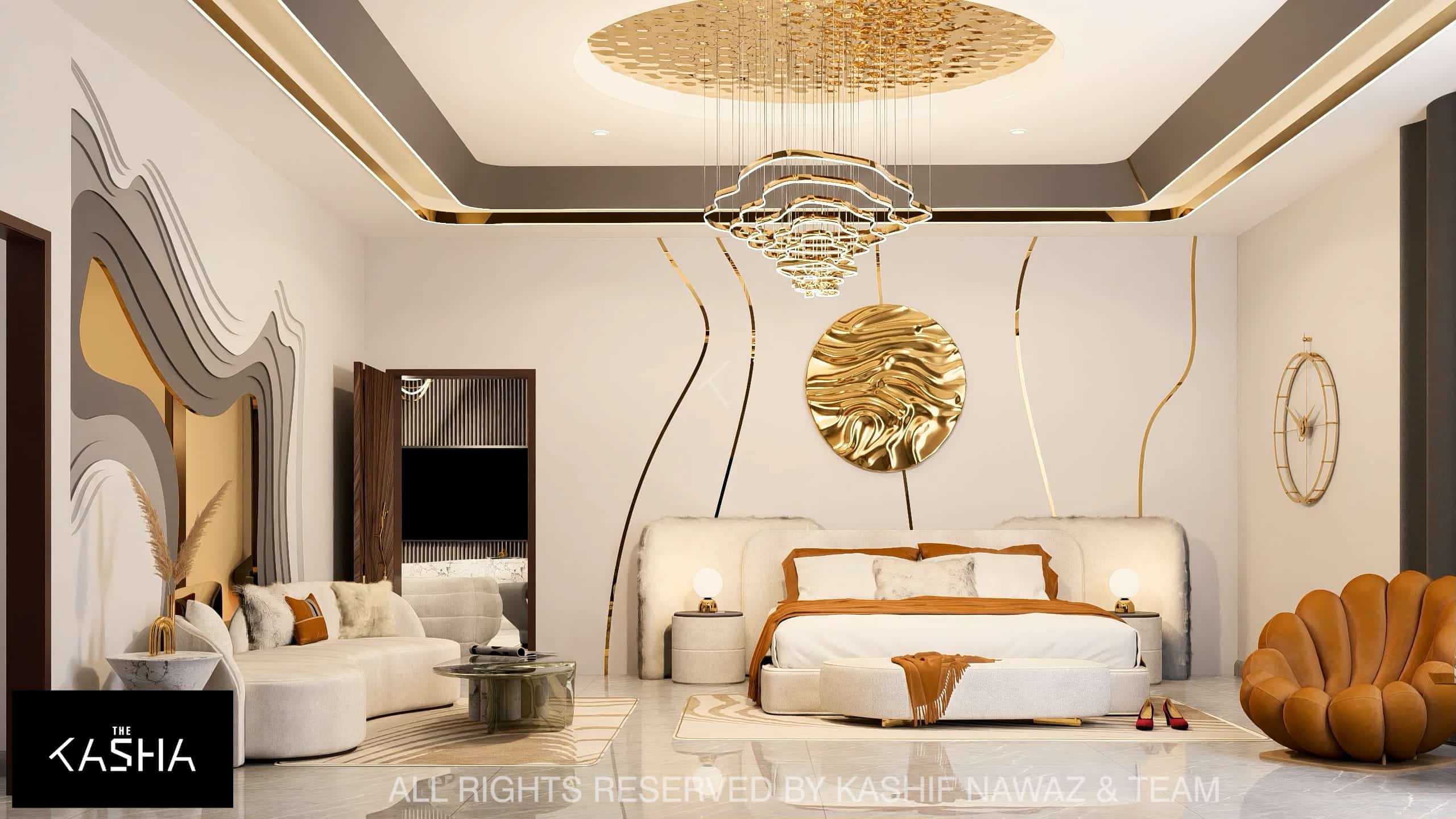 7-STAR SUITE Architectural & Interior View 7 - The KASHA Group