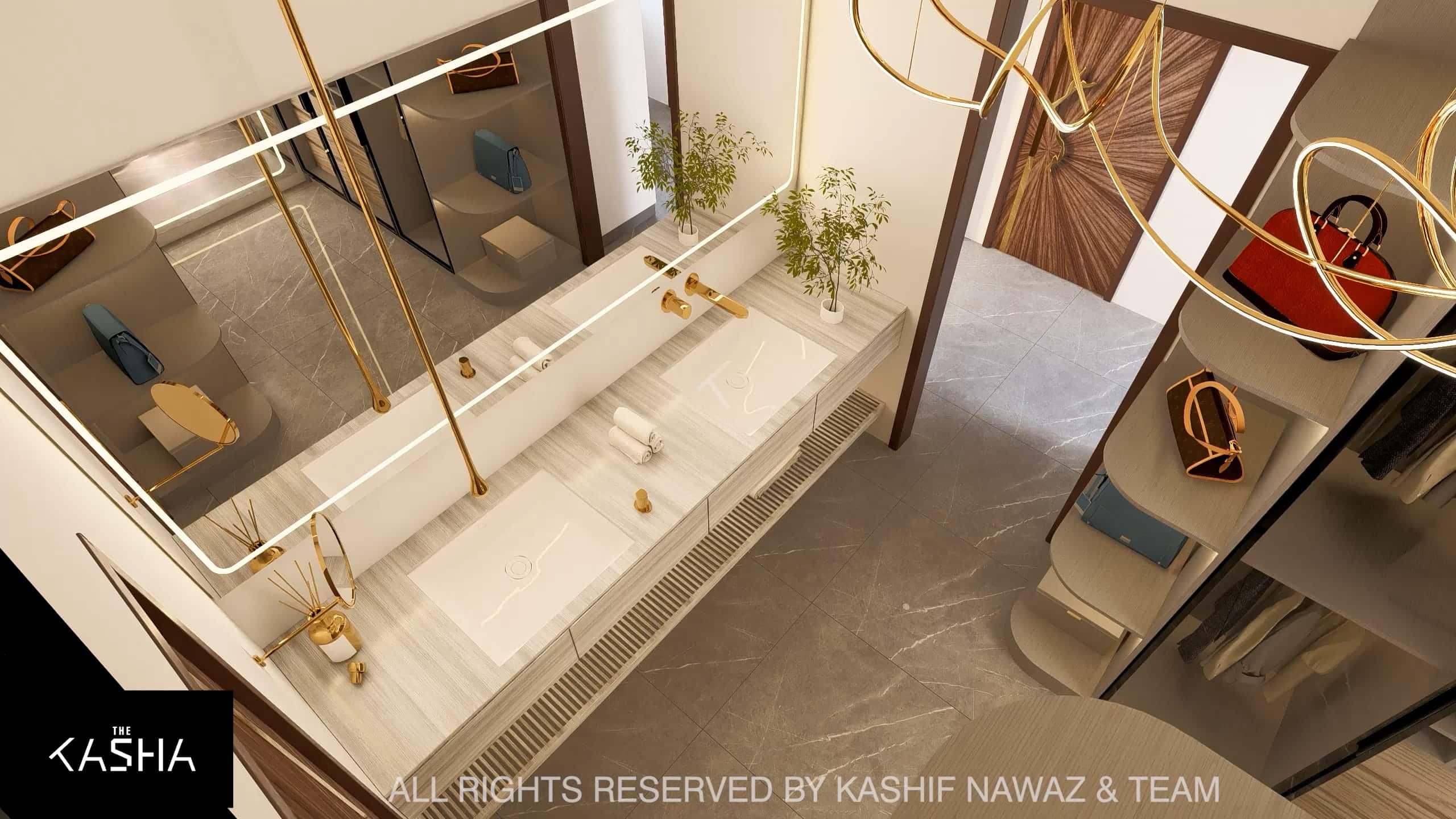 7-STAR SUITE Architectural & Interior View 11 - The KASHA Group