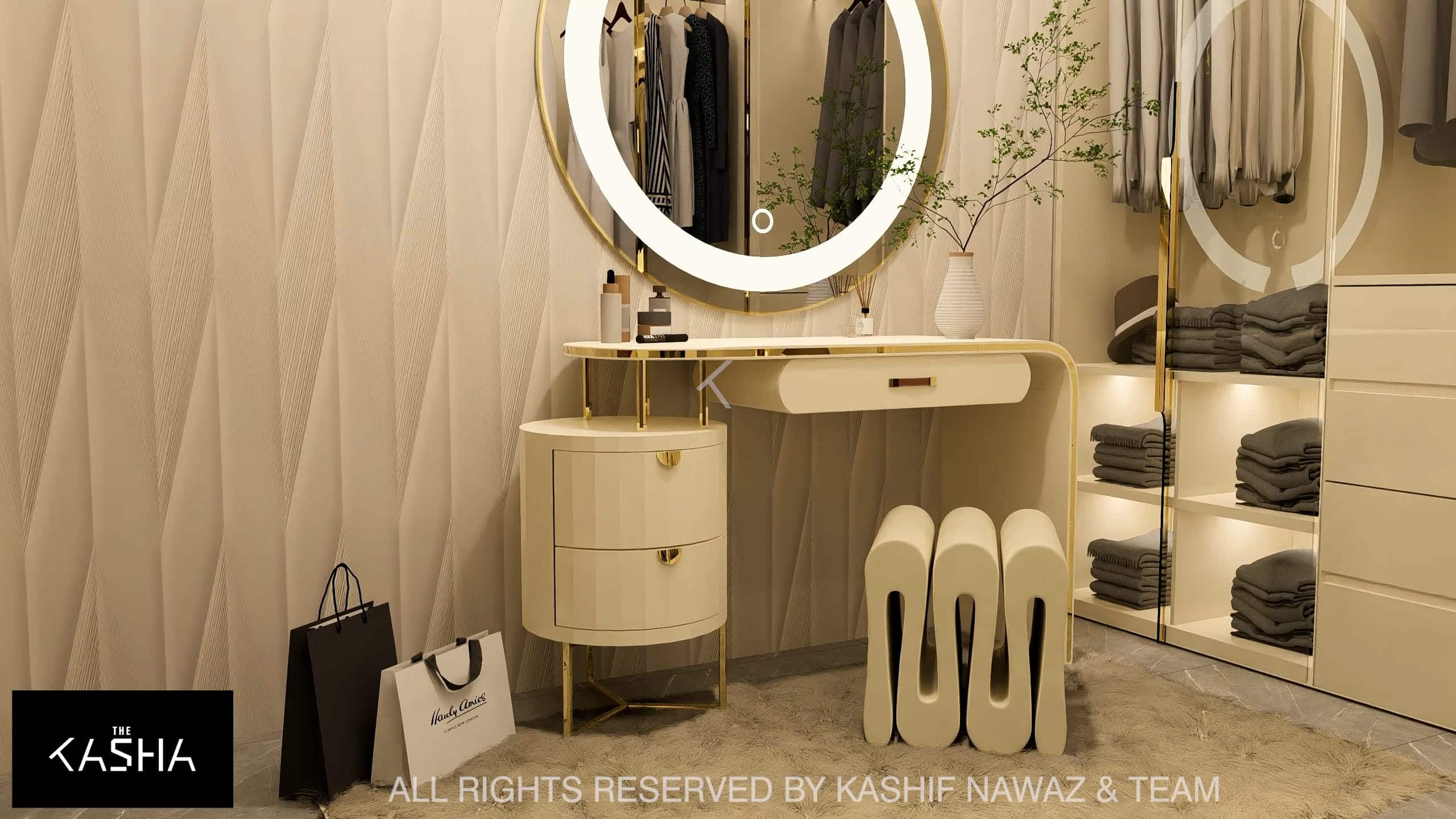 7-STAR SUITE Architectural & Interior View 12 - The KASHA Group
