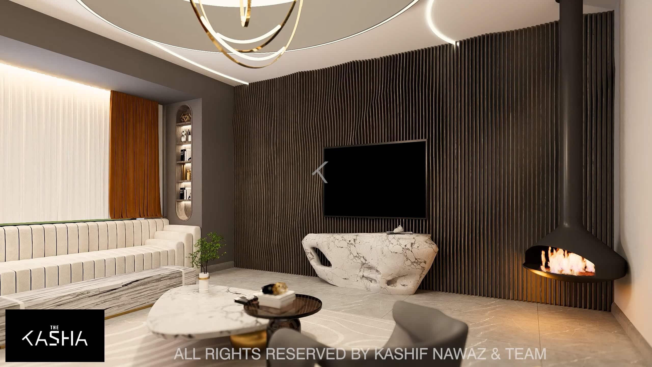 7-STAR SUITE Architectural & Interior View 1 - The KASHA Group