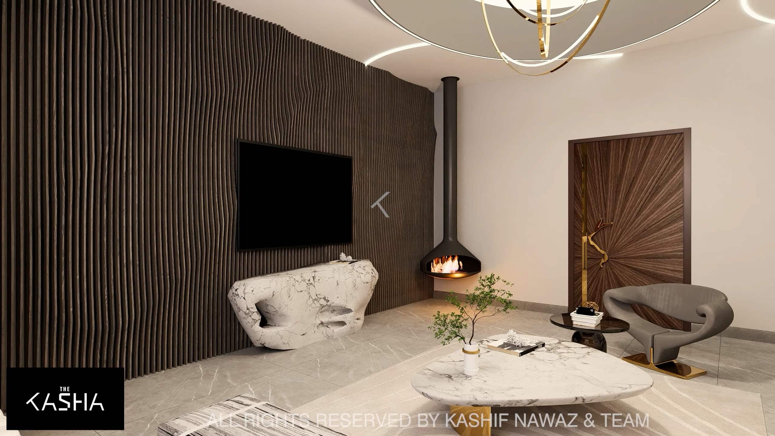 7-STAR SUITE Architectural & Interior View 2 - The KASHA Group