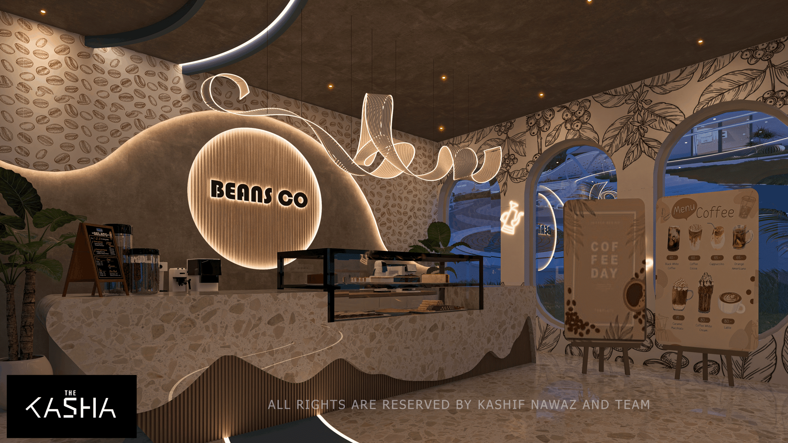 BEANS CO Architectural & Interior View 1 - The KASHA Group