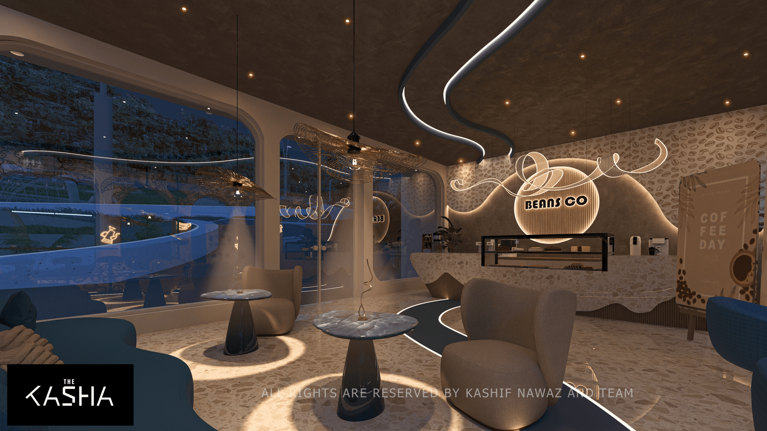 BEANS CO Architectural & Interior View 2 - The KASHA Group