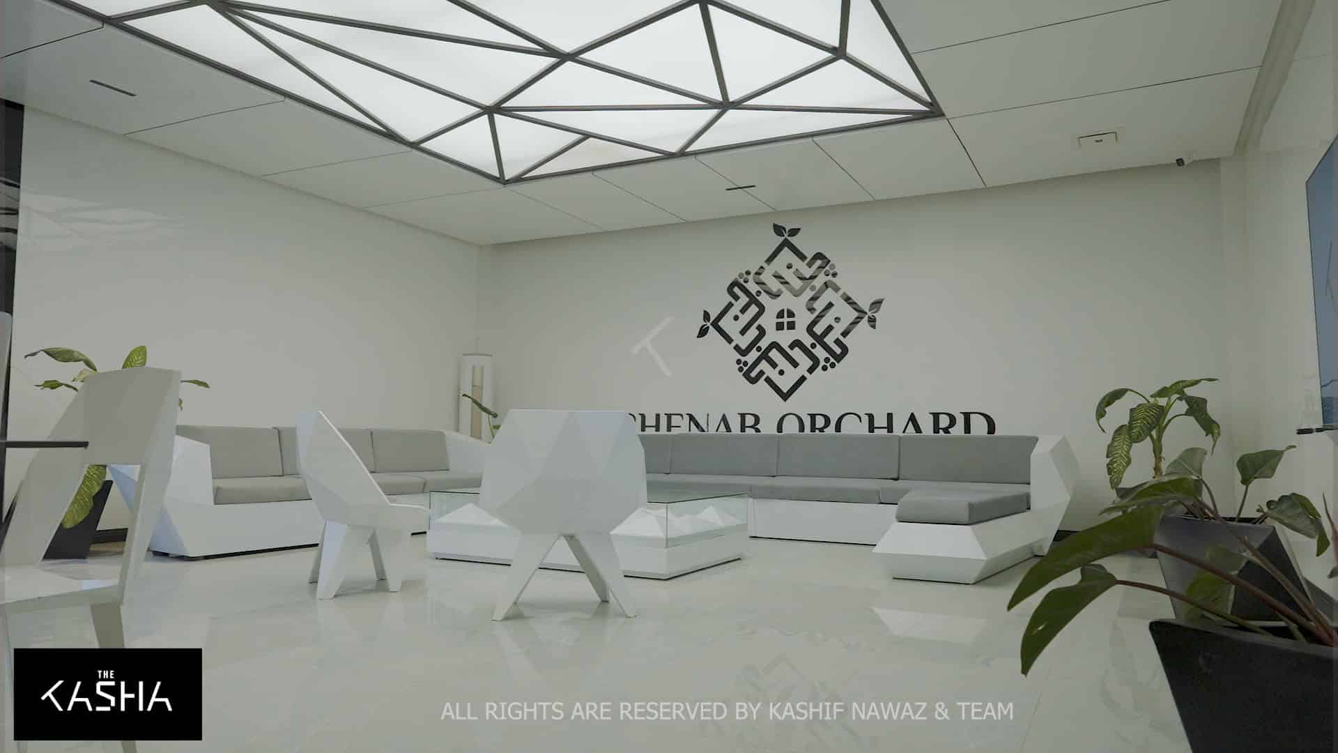 Chenab Orchard Sales Office Architectural & Interior View 4 - The KASHA Group