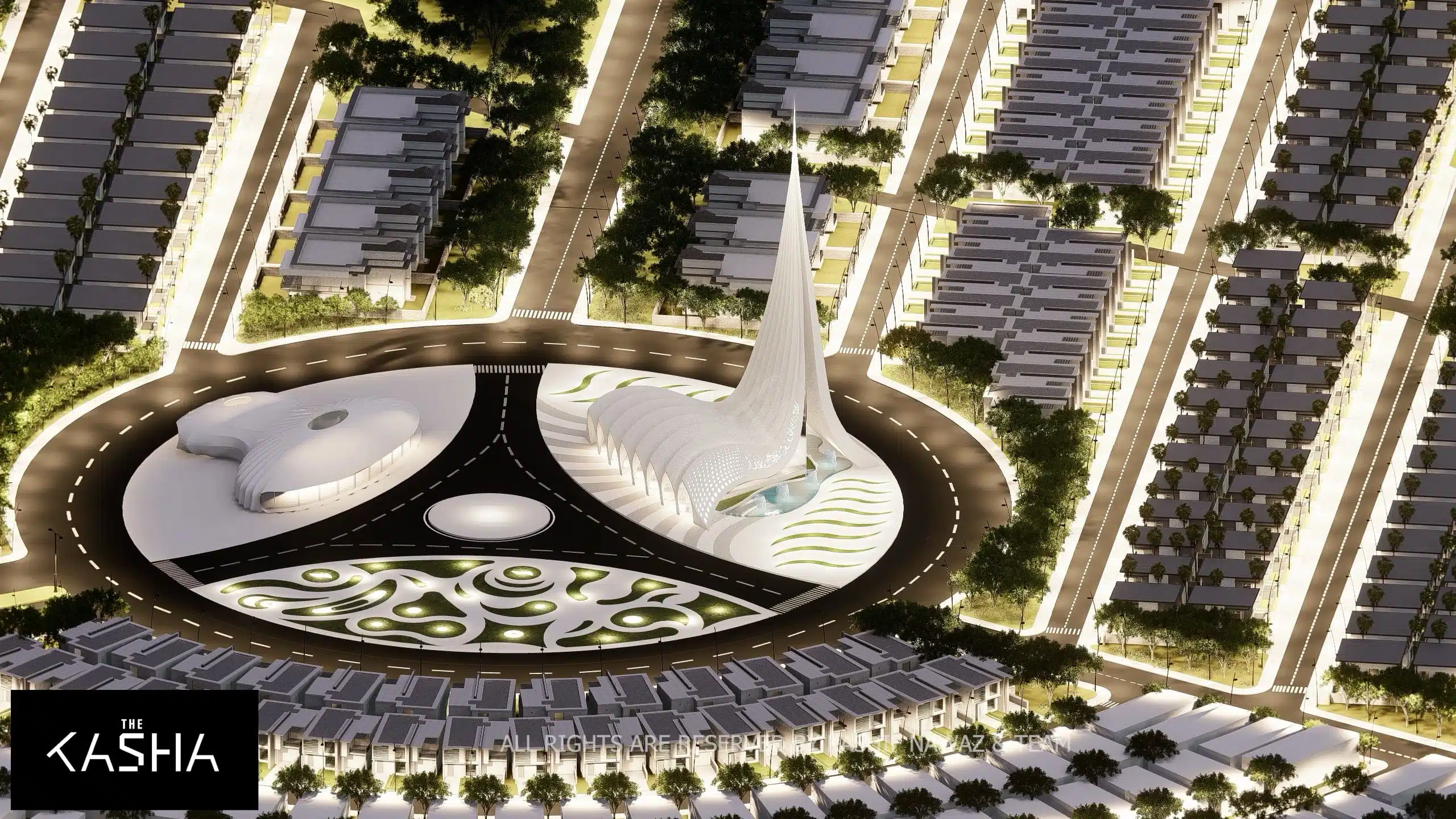 Co Grand Mosque Architectural & Interior View 1 - The KASHA Group