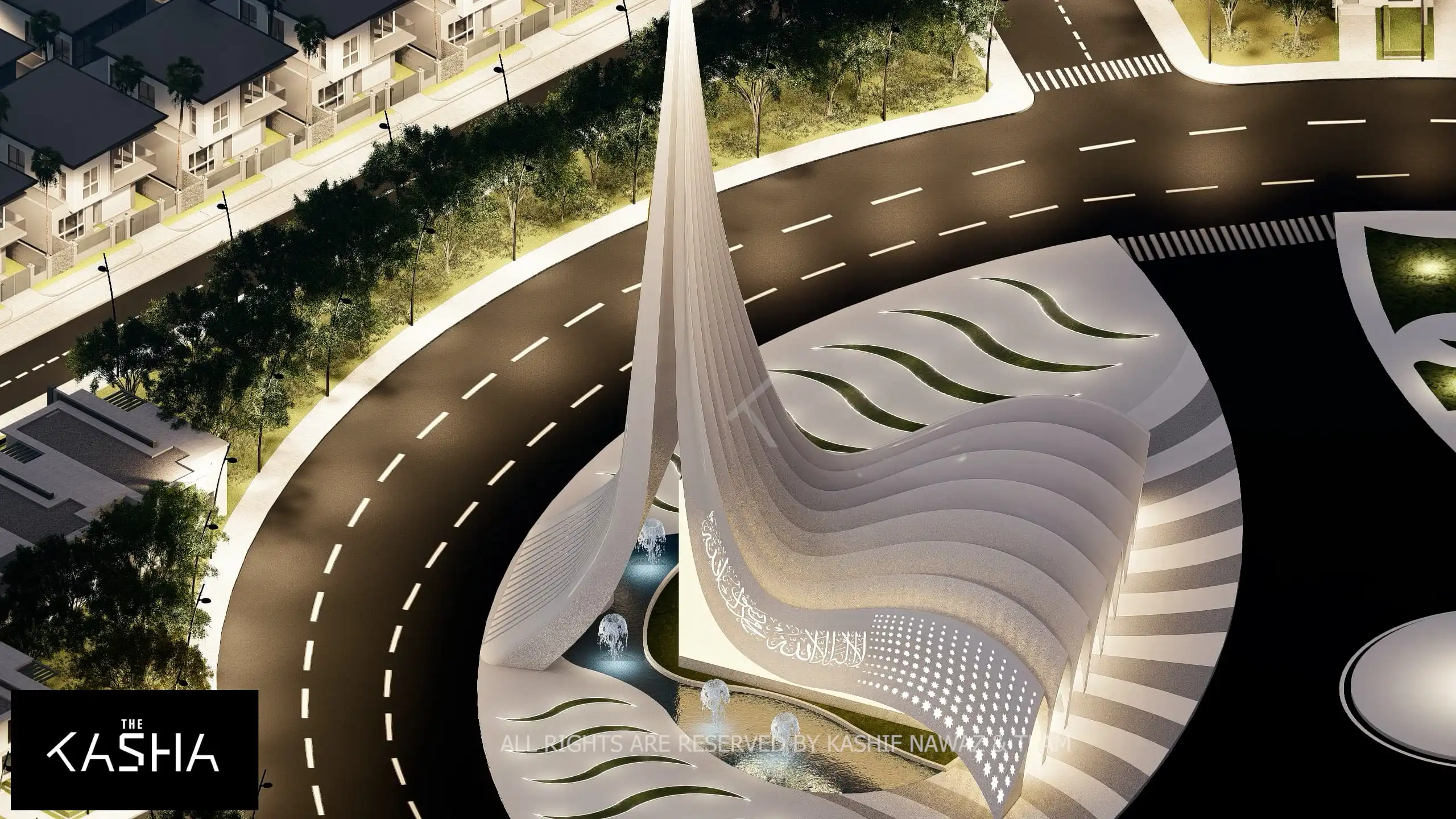 Co Grand Mosque Architectural & Interior View 2 - The KASHA Group