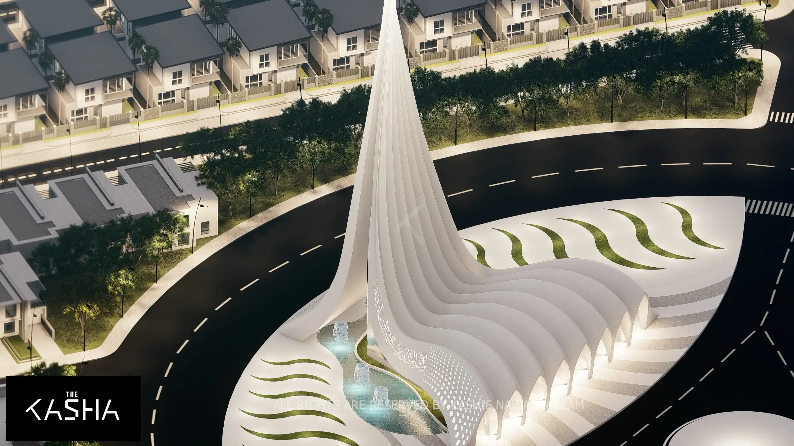 Co Grand Mosque Architectural & Interior View 5 - The KASHA Group