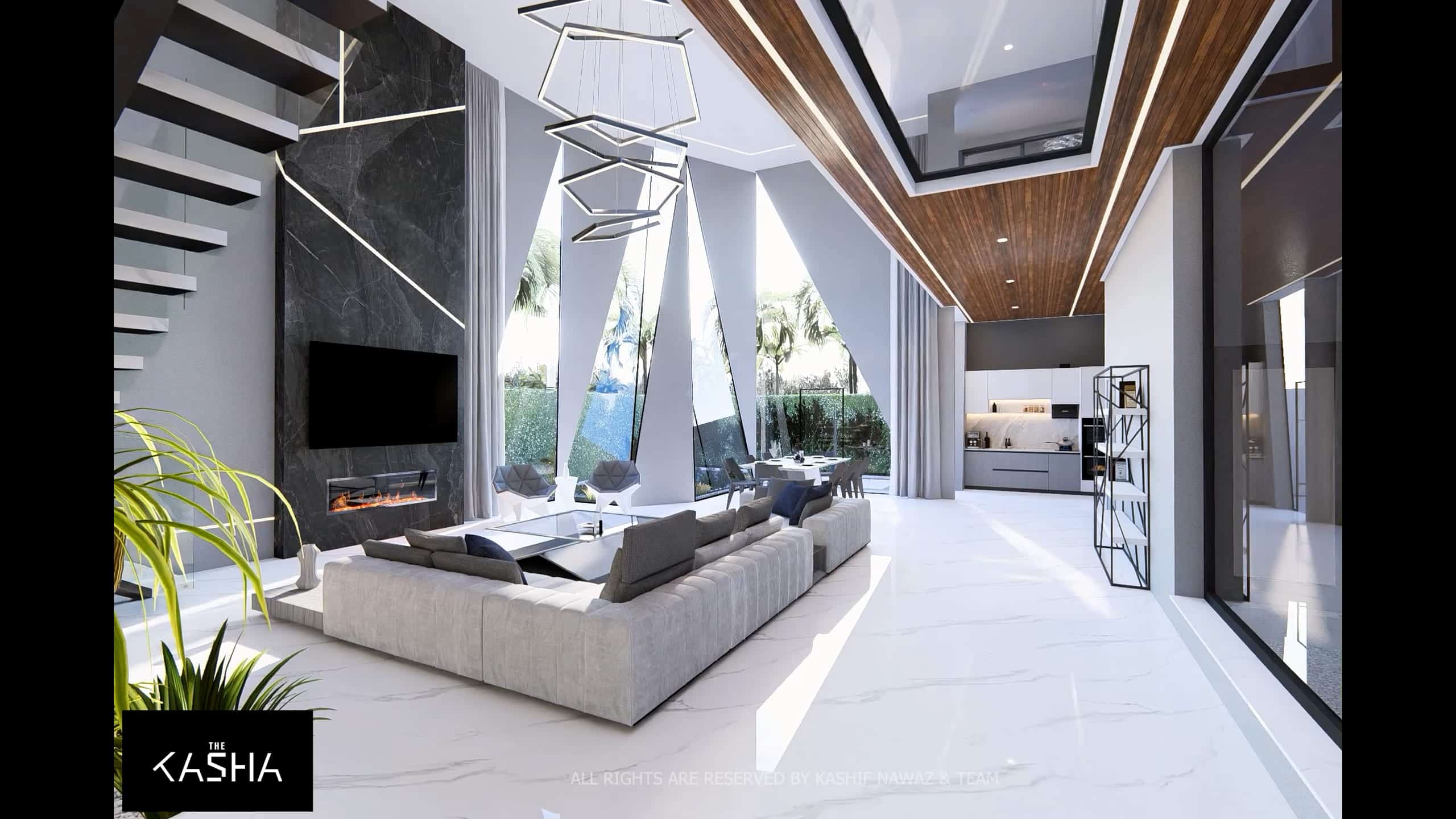 CYBER RESIDENCY Architectural & Interior View 9 - The KASHA Group