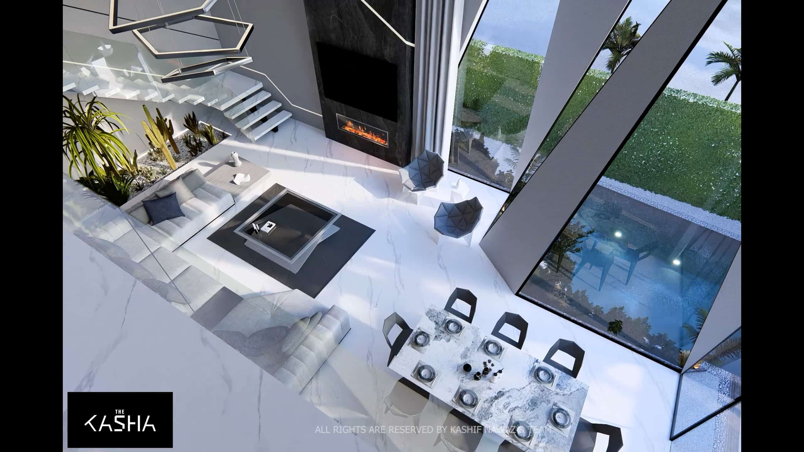 CYBER RESIDENCY Architectural & Interior View 10 - The KASHA Group