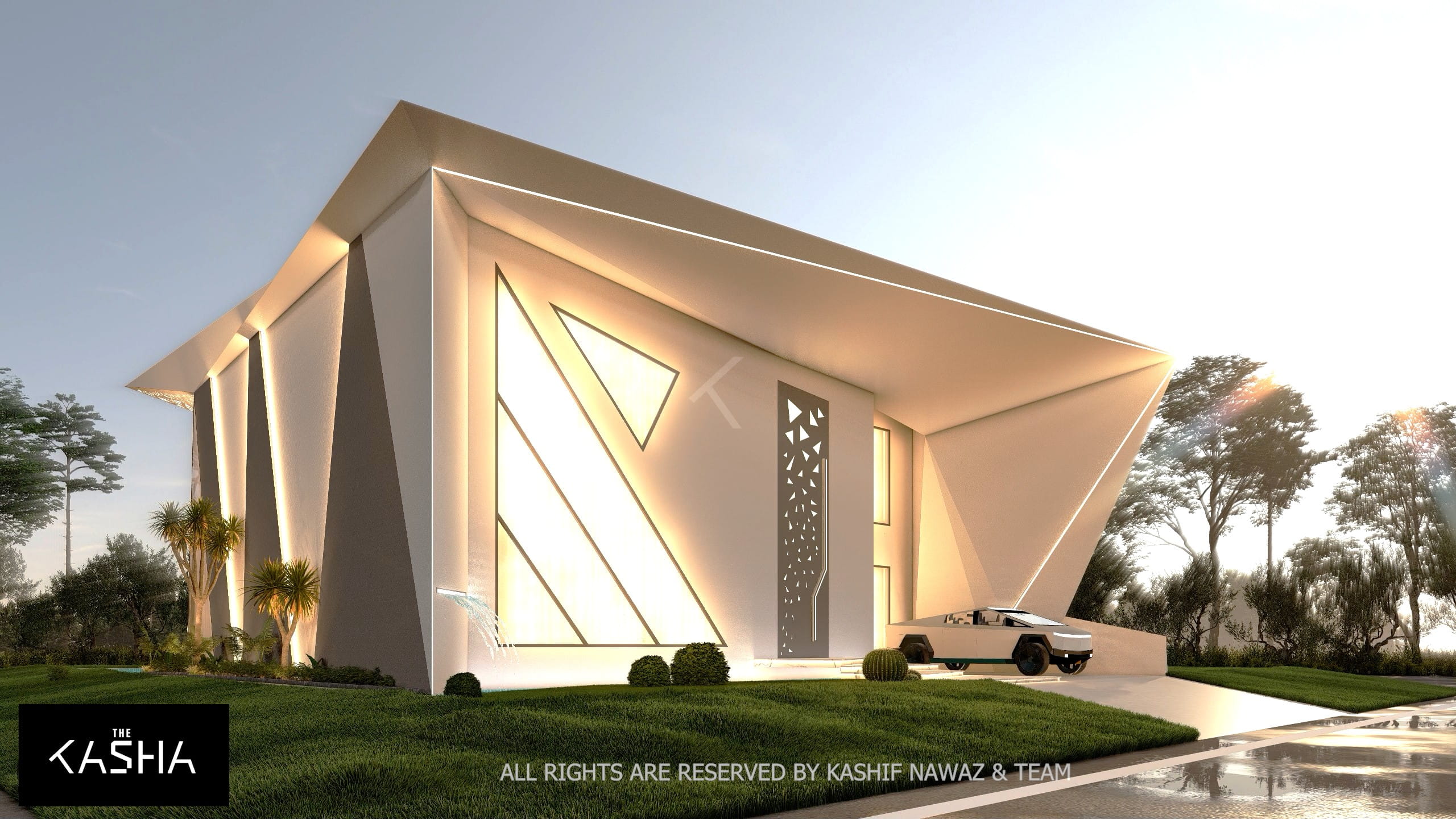 CYBER RESIDENCY Architectural & Interior View 1 - The KASHA Group