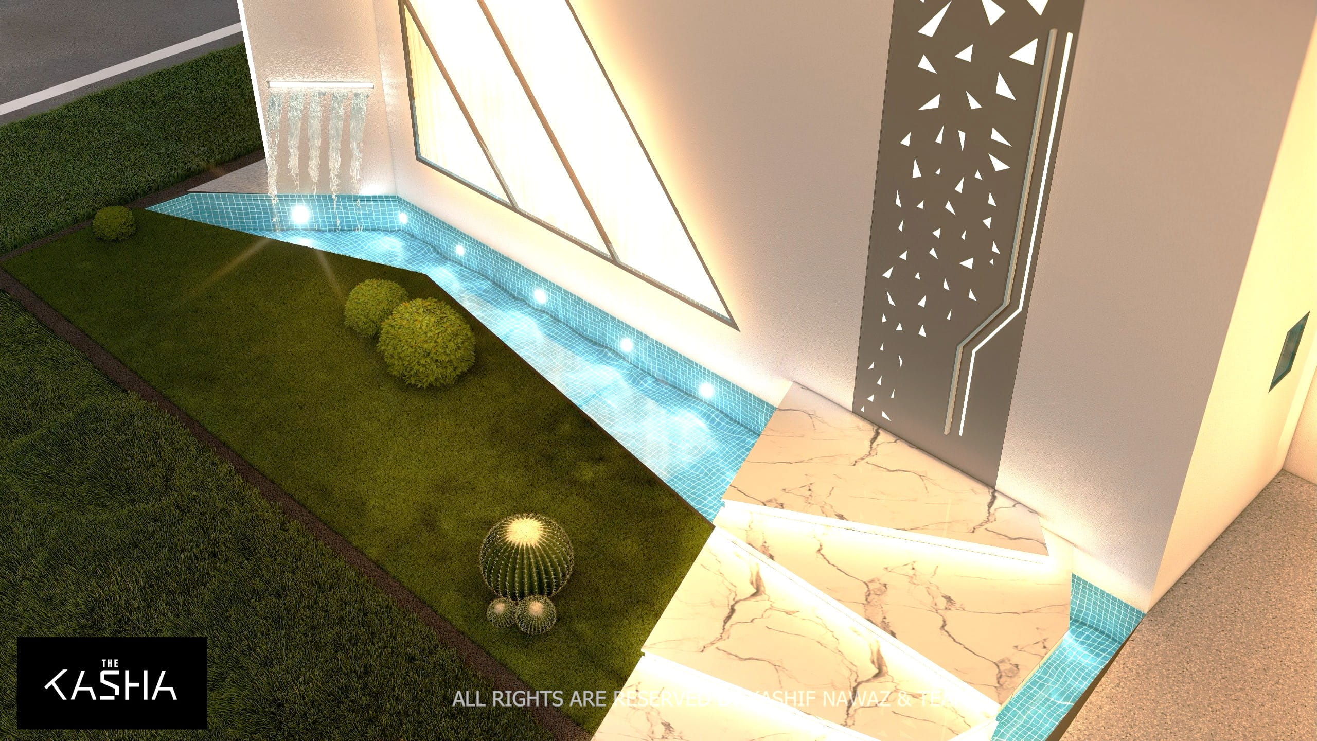 CYBER RESIDENCY Architectural & Interior View 2 - The KASHA Group