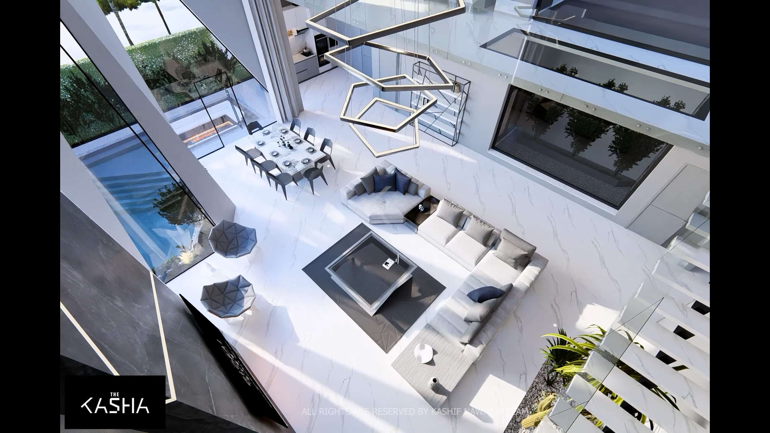 CYBER RESIDENCY Architectural & Interior View 8 - The KASHA Group