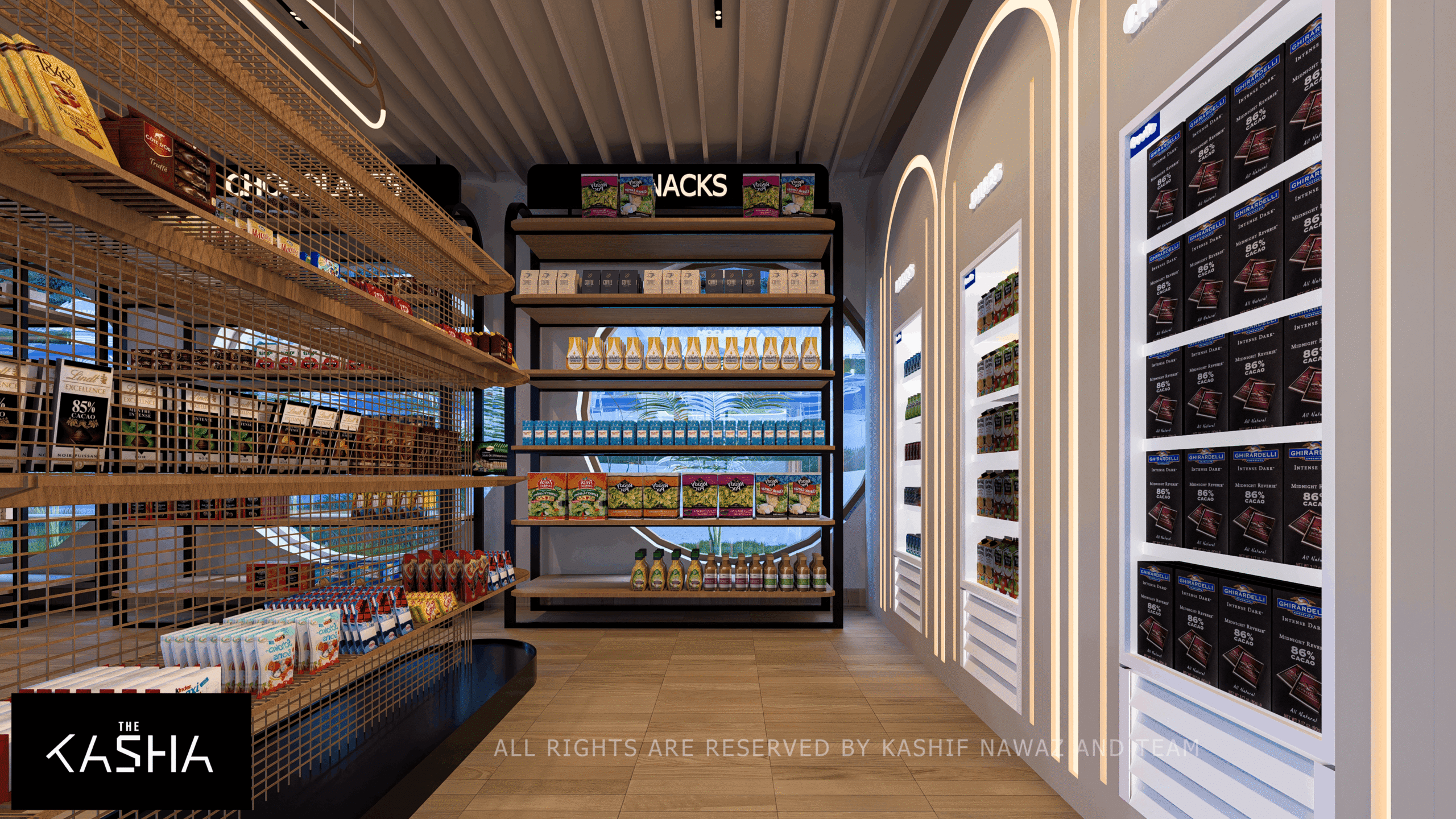 GRAB & GO Architectural & Interior View 1 - The KASHA Group