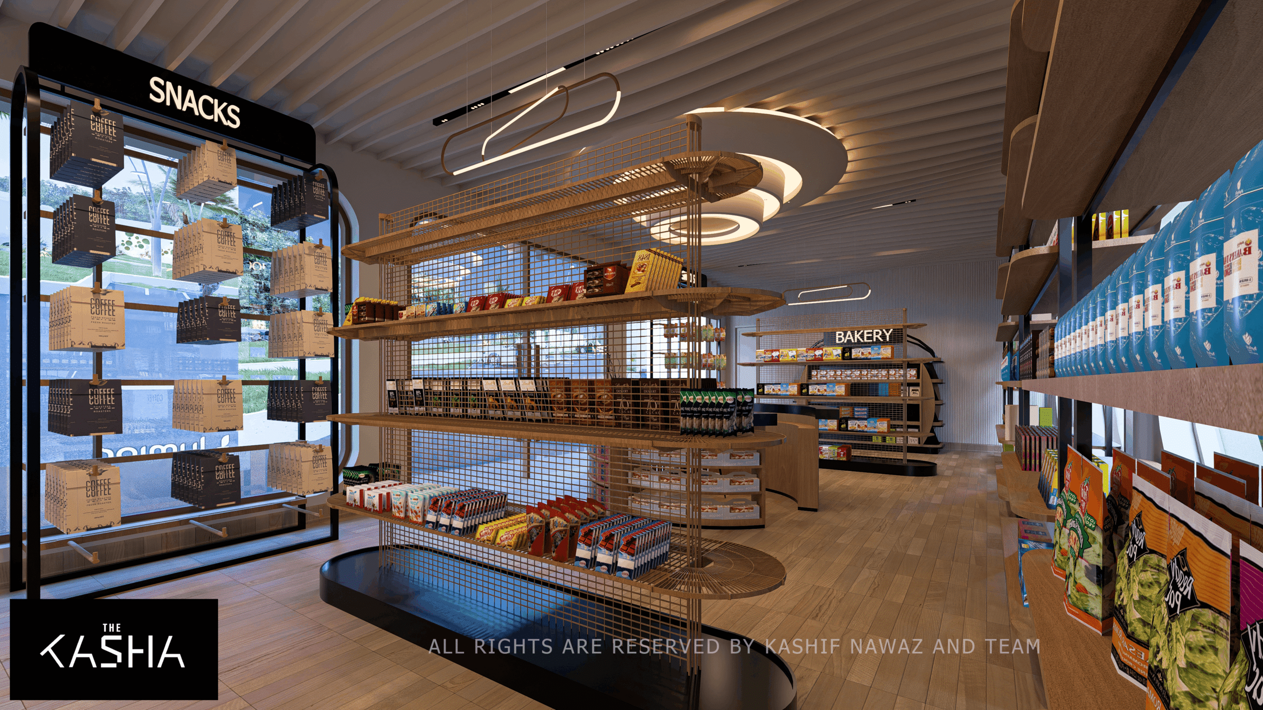 GRAB & GO Architectural & Interior View 3 - The KASHA Group