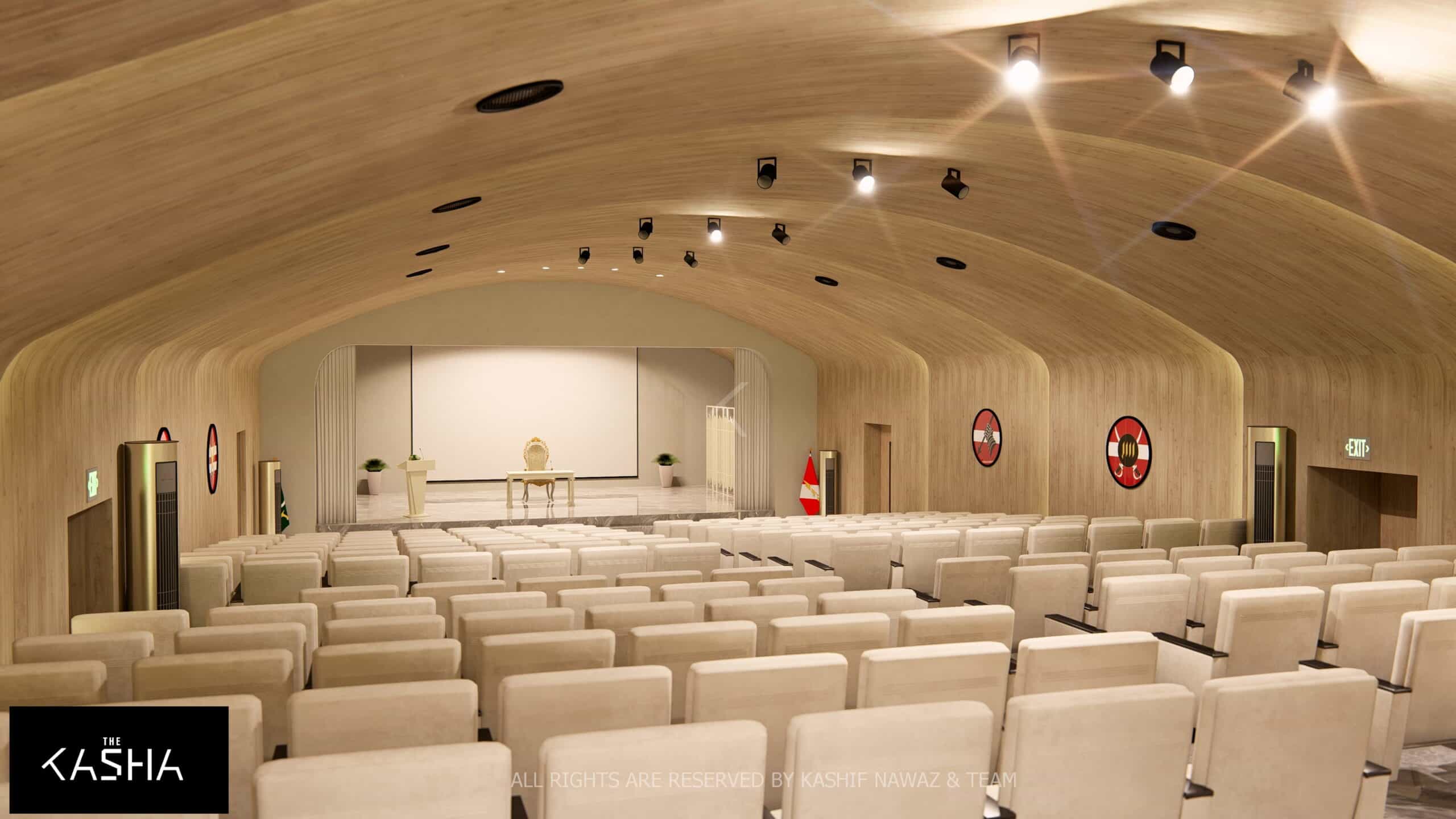 SARHANG AUDITORIUM Architectural & Interior View 1 - The KASHA Group