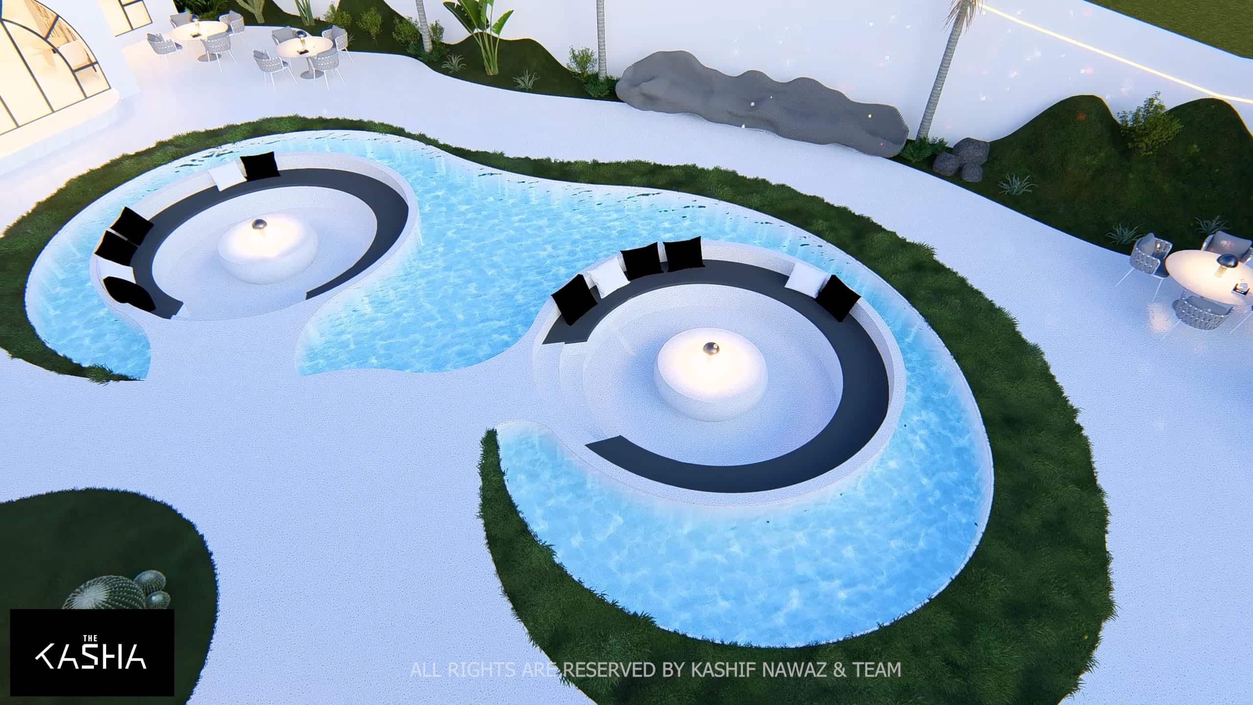 THE ARABIAN PATIO Architectural & Interior View 1 - The KASHA Group