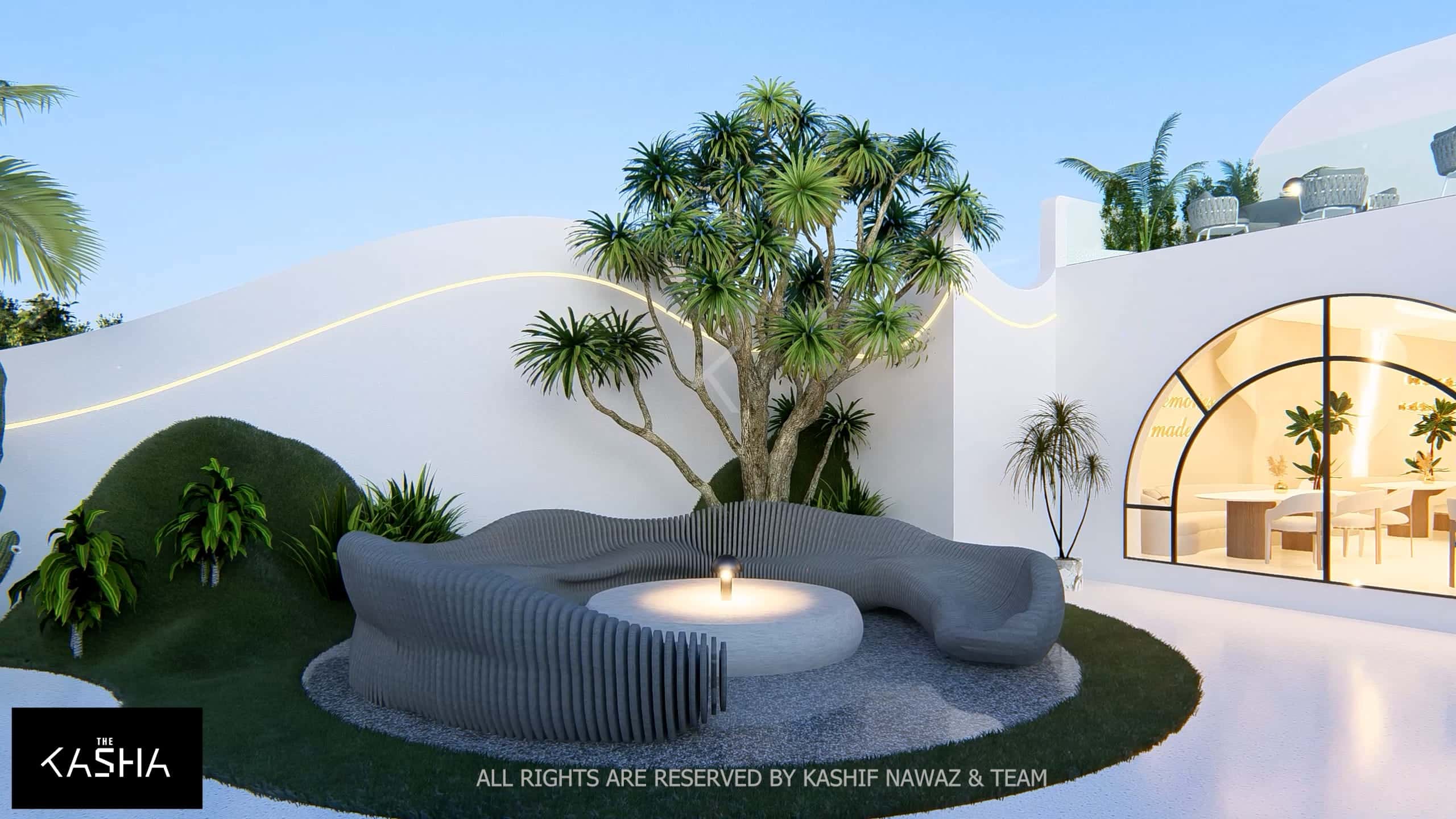 THE ARABIAN PATIO Architectural & Interior View 3 - The KASHA Group