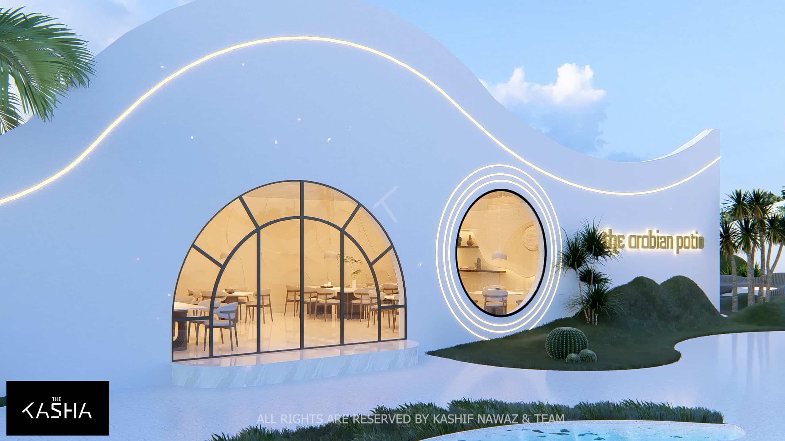 THE ARABIAN PATIO Architectural & Interior View 4 - The KASHA Group