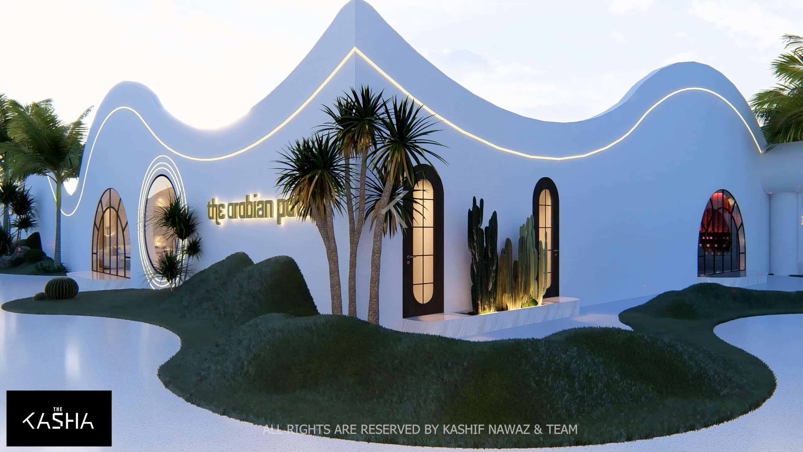 THE ARABIAN PATIO Architectural & Interior View 7 - The KASHA Group