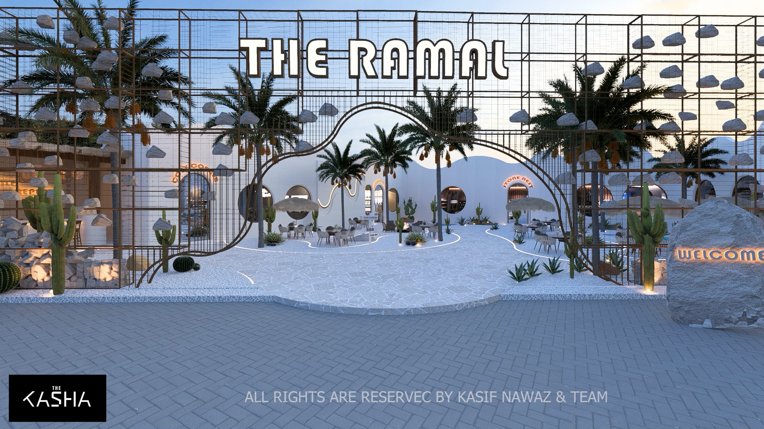 THE RAMAL RESTAURANT - Architecture & Interior Design by The KASHA Group