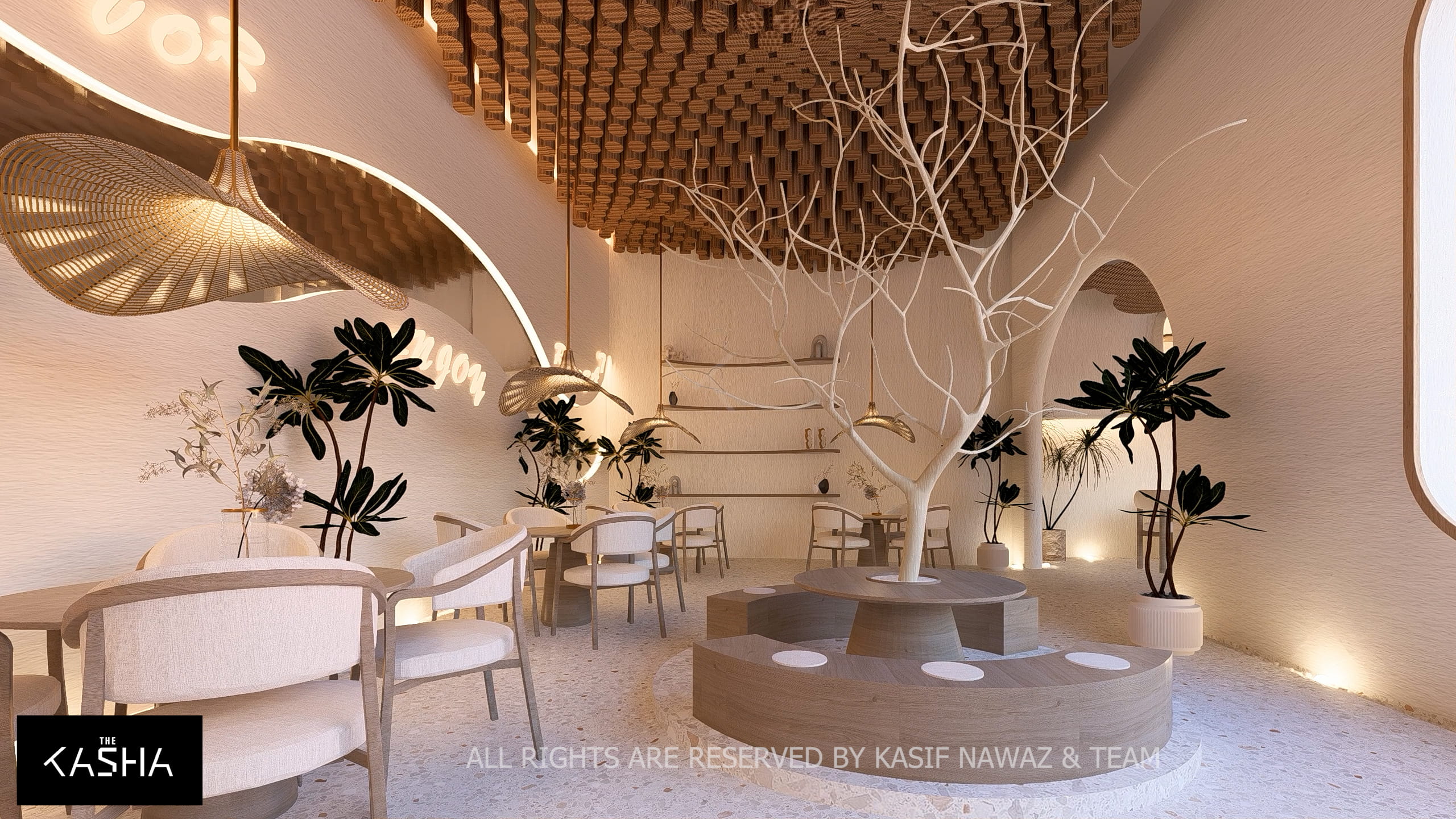 THE RAMAL RESTAURANT Architectural & Interior View 10 - The KASHA Group