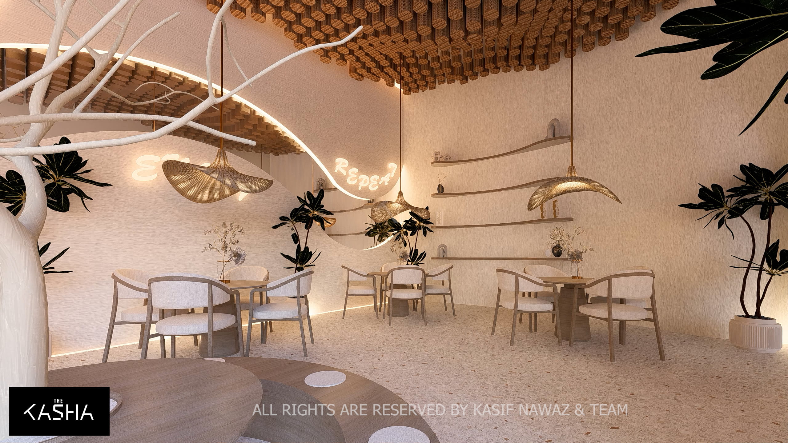 THE RAMAL RESTAURANT Architectural & Interior View 11 - The KASHA Group