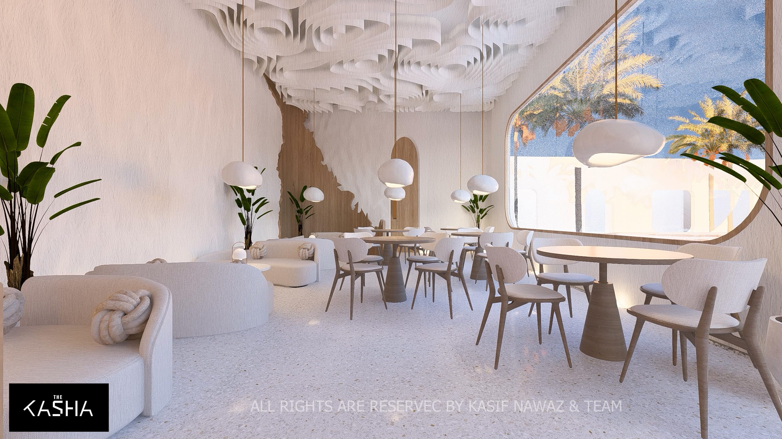 THE RAMAL RESTAURANT Architectural & Interior View 12 - The KASHA Group