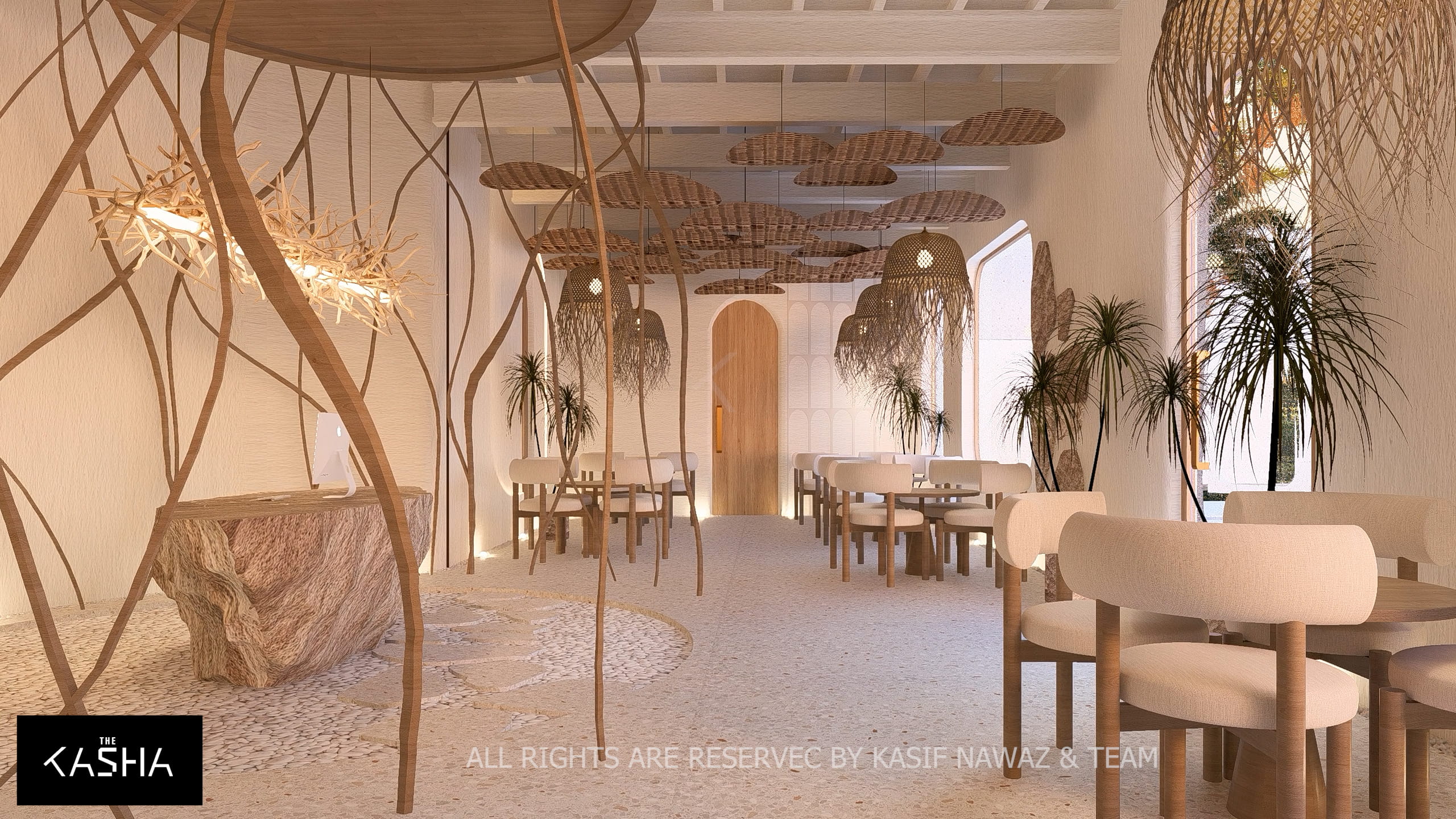 THE RAMAL RESTAURANT Architectural & Interior View 6 - The KASHA Group
