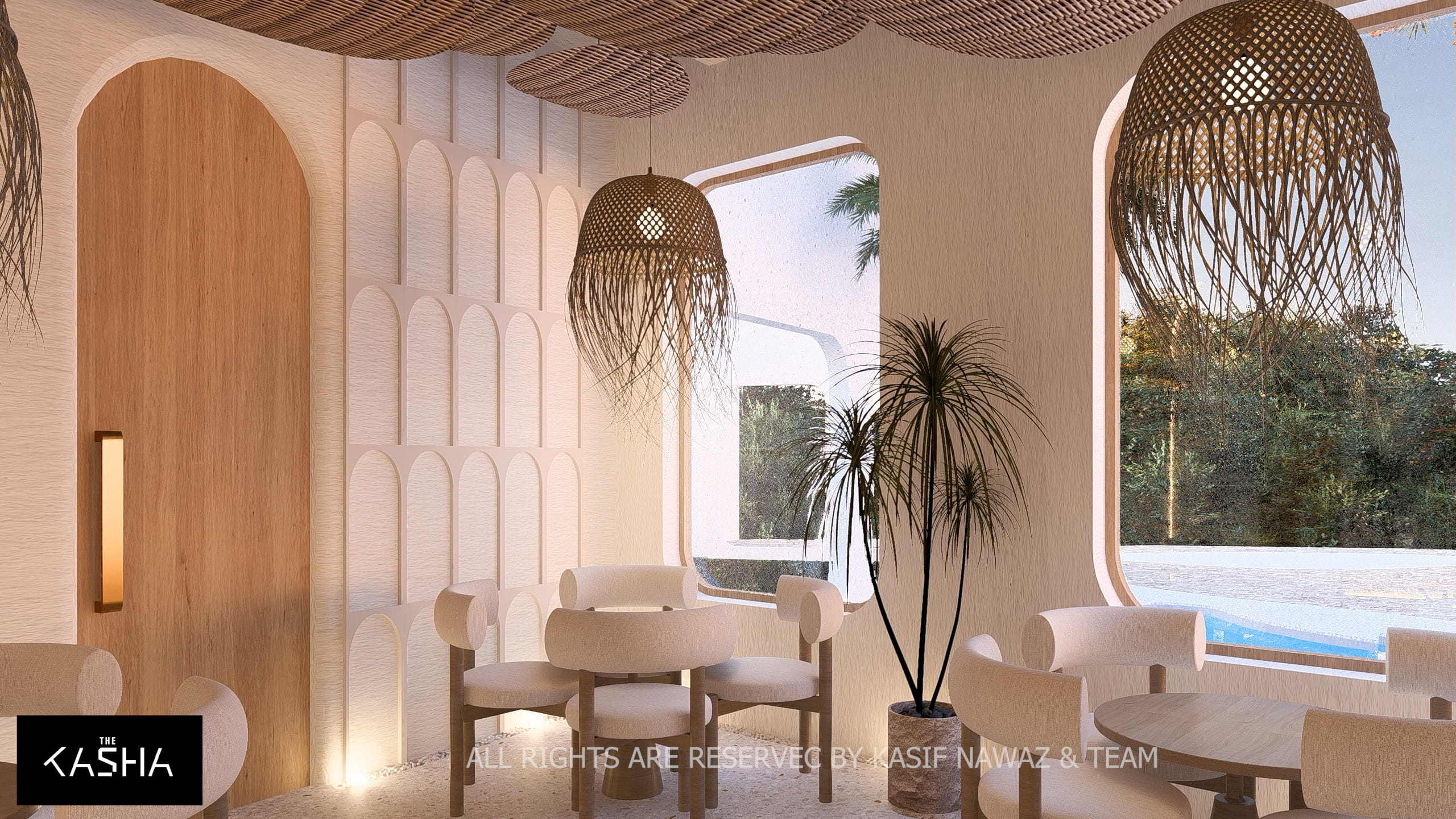 THE RAMAL RESTAURANT Architectural & Interior View 8 - The KASHA Group