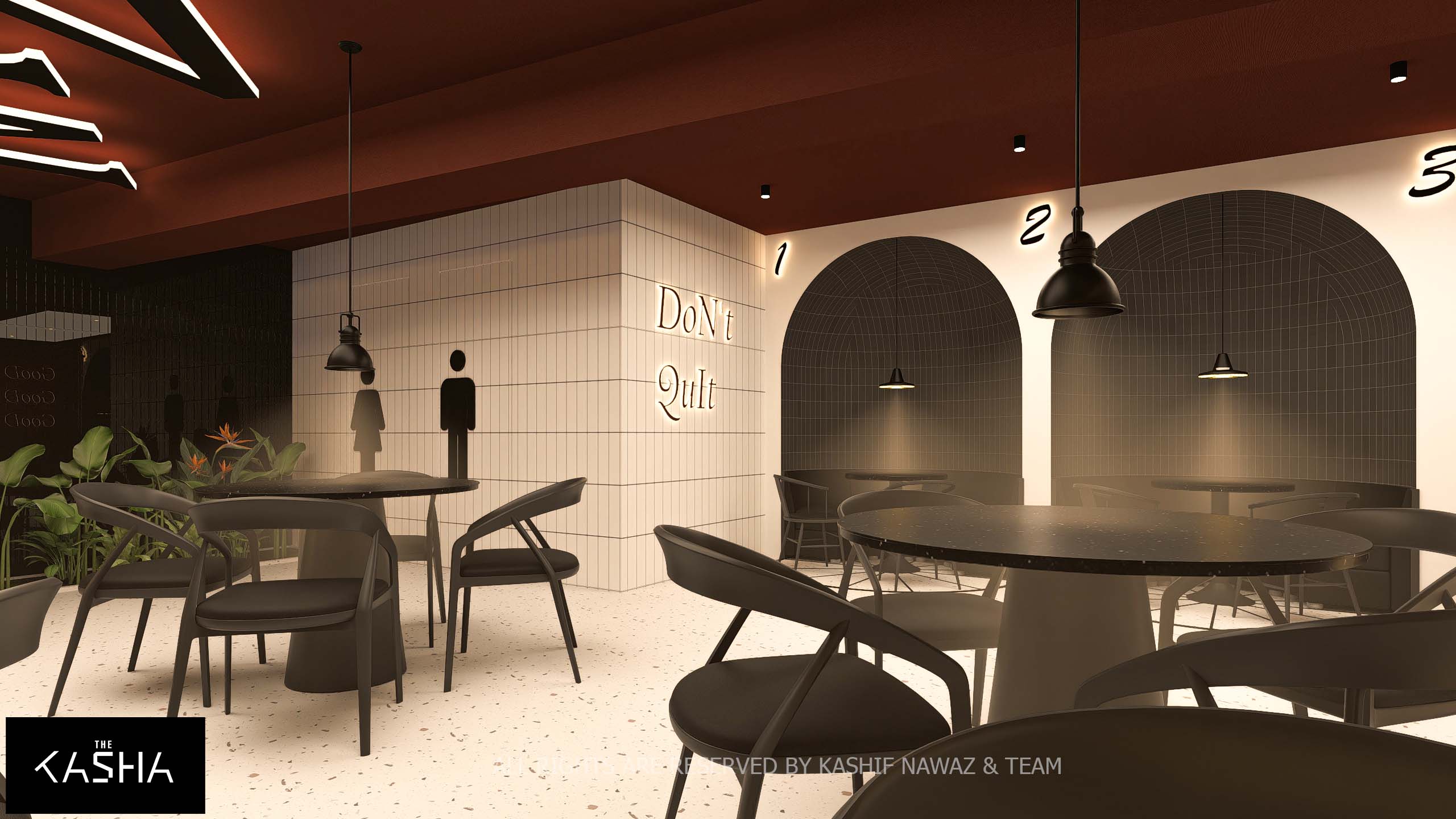 WAZA RESTAURANT Architectural & Interior View 6 - The KASHA Group