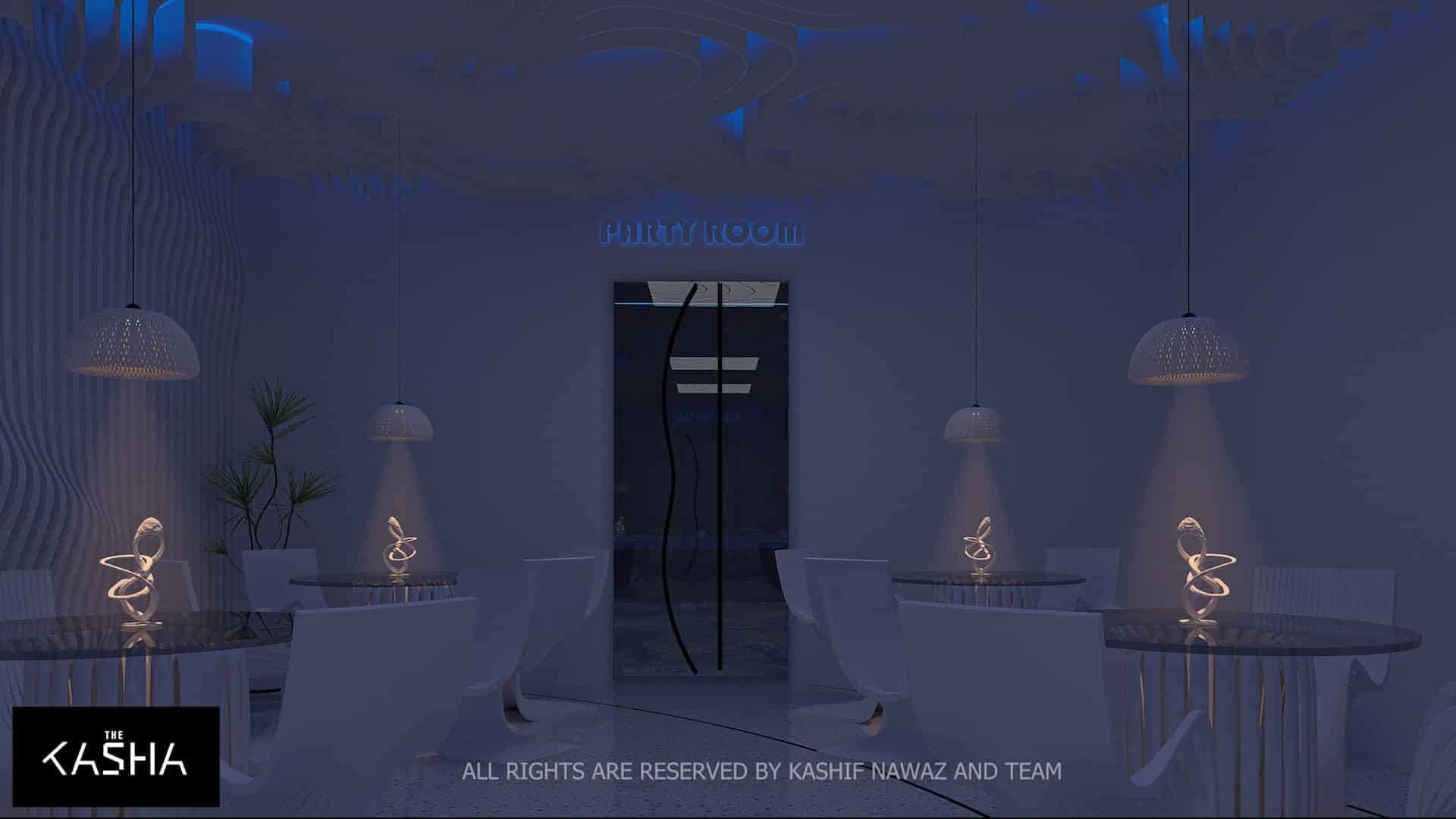 ZOUQ RESTAURANT Architectural & Interior View 11 - The KASHA Group