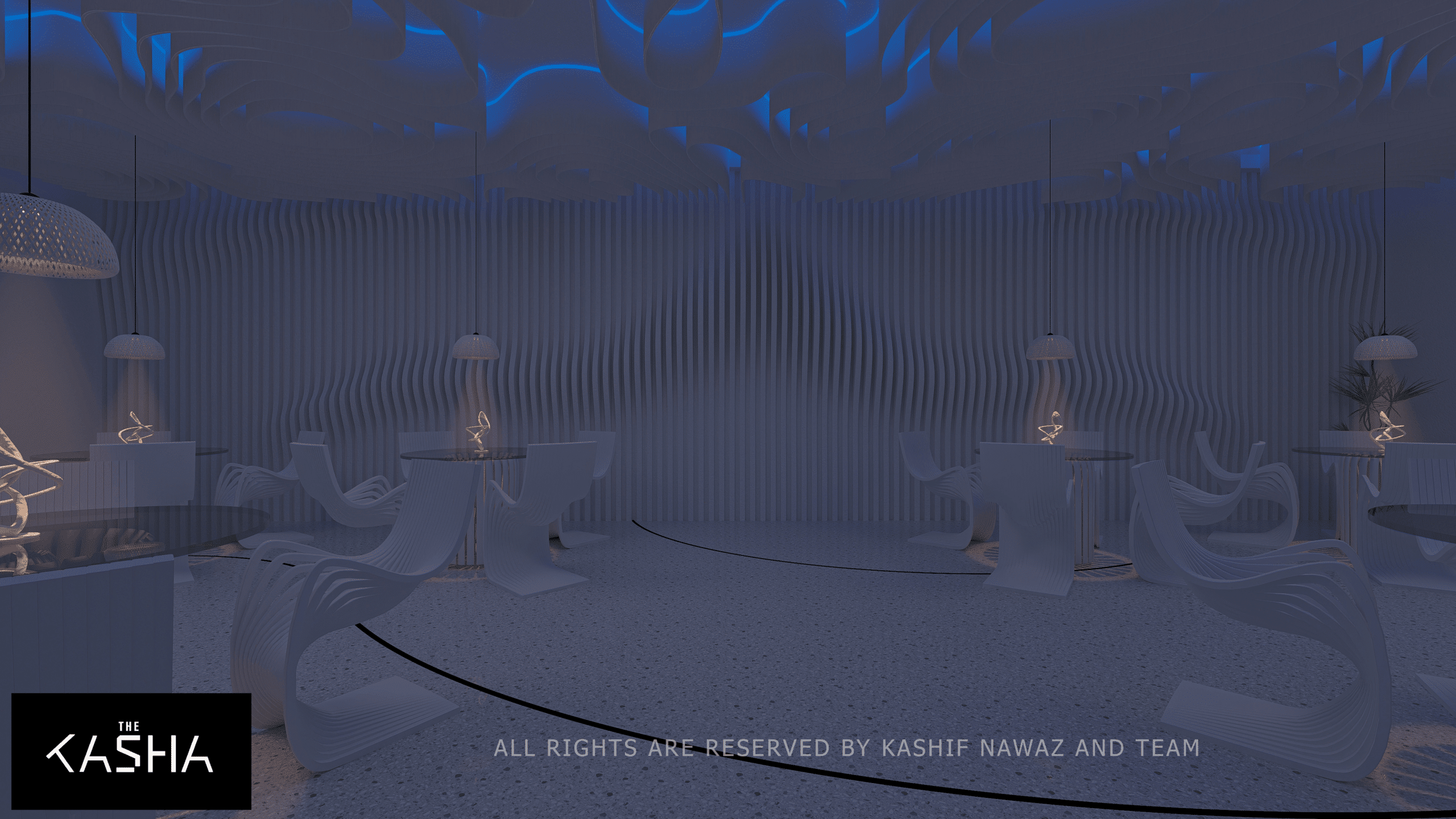 ZOUQ RESTAURANT Architectural & Interior View 12 - The KASHA Group