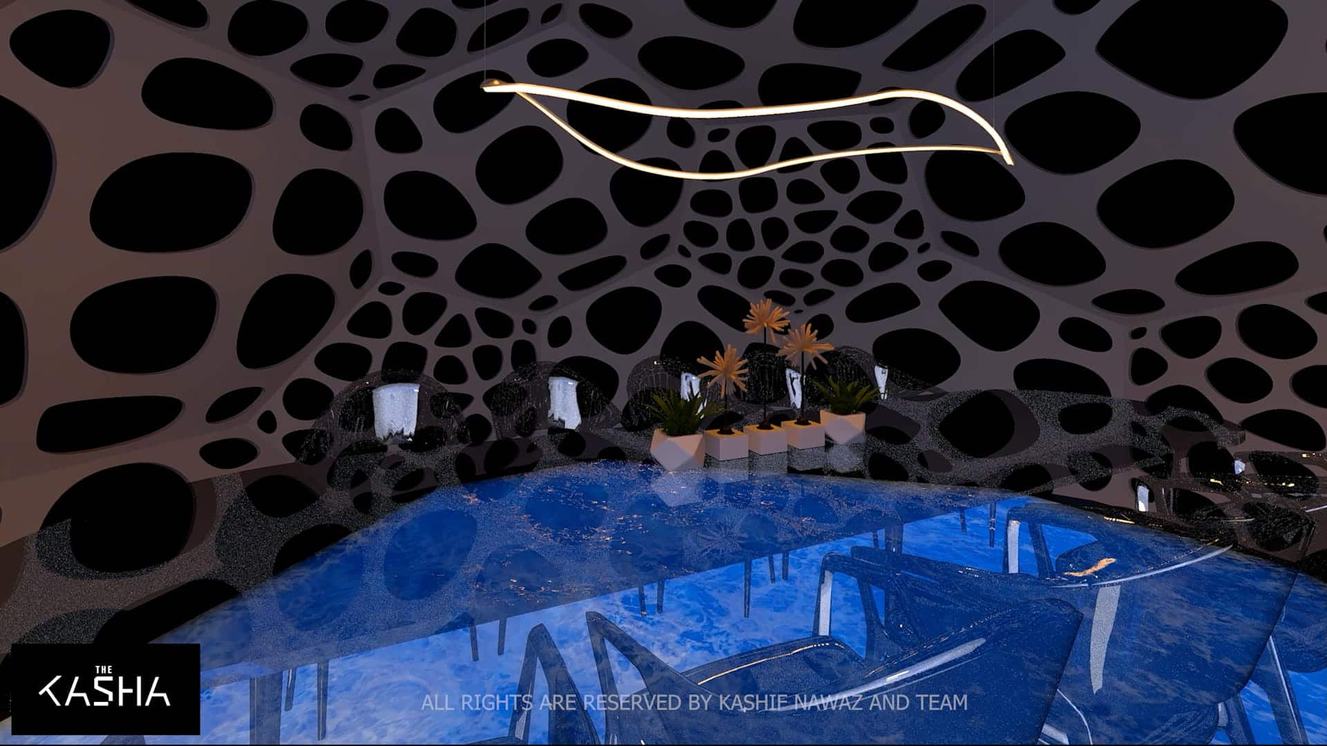 ZOUQ RESTAURANT Architectural & Interior View 14 - The KASHA Group