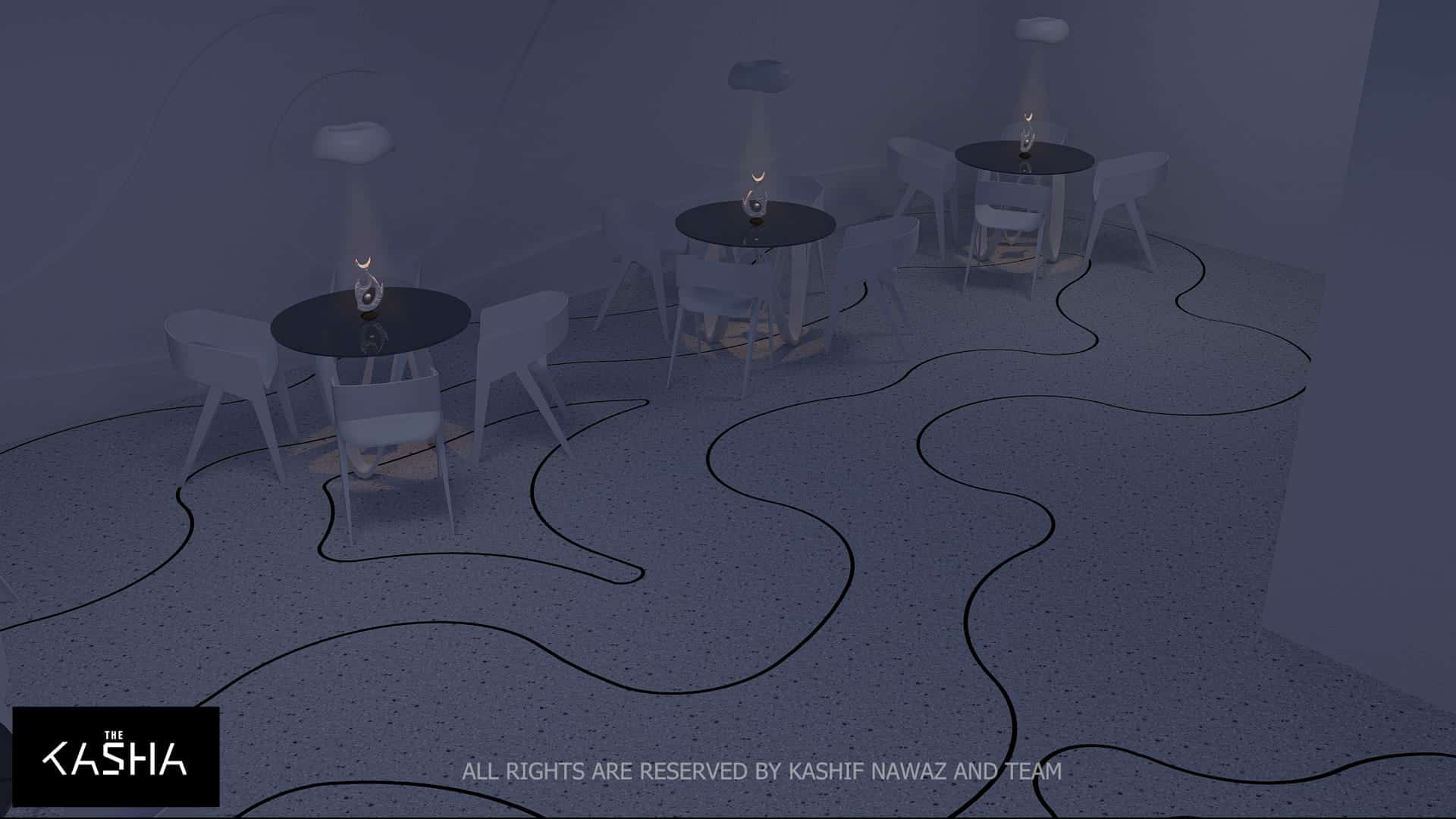 ZOUQ RESTAURANT Architectural & Interior View 5 - The KASHA Group