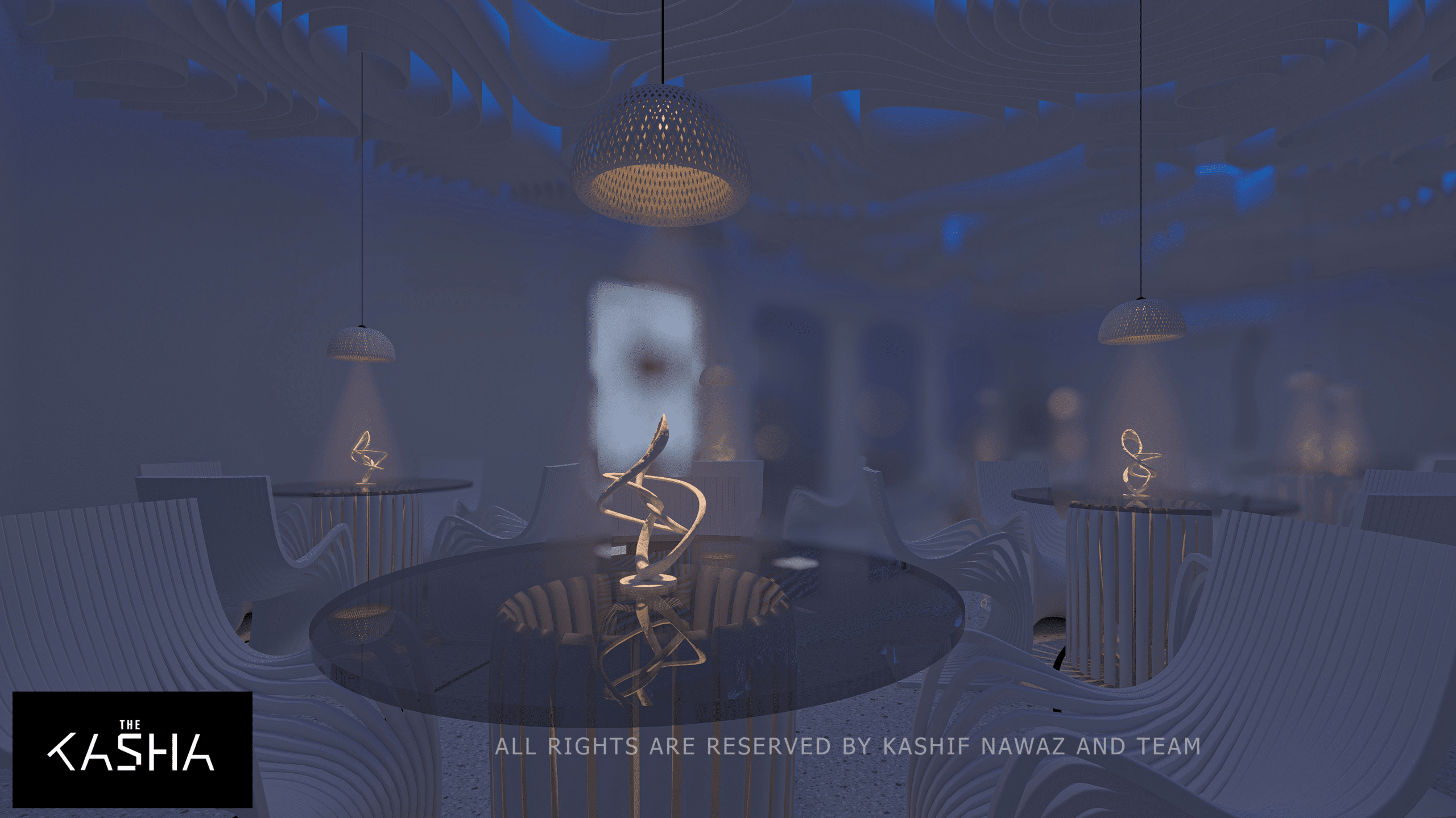 ZOUQ RESTAURANT Architectural & Interior View 6 - The KASHA Group